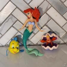 Disney Little Mermaid Flounder Fish Rubber Bath Squirt Toy Set (2 pieces) — listing 6