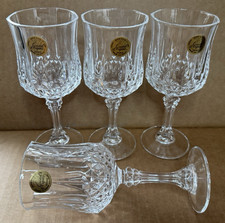 Cristal d'Arques Longchamp Crystal Wine Glasses Set of 7, 6.5 inch — listing 3