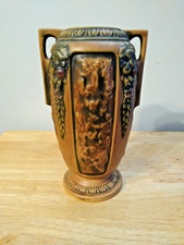 Roseville Florentine Double Bud Vase with Bridge (Gate Vase) — listing 6