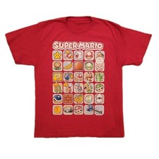 Super Mario Youth Baseball Cap - Red & Blue Mario Character Hat