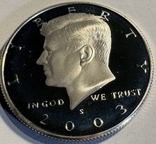 2003-S Kennedy Half Dollar 90% Silver Proof Deep Cameo — listing 2