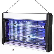 Electric Bug Zapper Insect Killer Lantern with Metal Cage and Roof Hood — listing 6