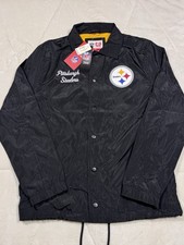 Vintage NFL Pittsburgh Steelers Hooded Puffer Jacket, Size XL — listing 6