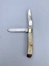 Parker Cut. Co. Two-Blade Trapper Folding Pocket Knife with Bone Handle — listing 5