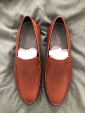 Ted Baker London Men's Tan Leather Moccasin Loafers — listing 3