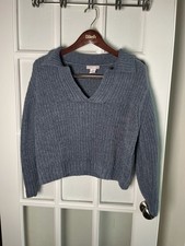 Sincerely Jules Fair Isle Boucle Knit Sweater, Women's Size Large — listing 2