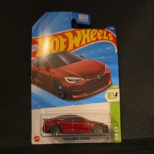 Hot Wheels Tesla Model S Die-Cast Car, Black — listing 3