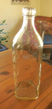 Antique Walker's Kilmarnock Whisky Green Glass Bottle — listing 3