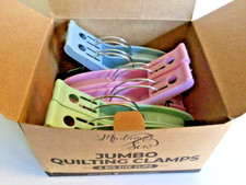 Madam Sew Jumbo Quilting Clamps, Set of 6 (Pink, Blue, Green) — listing 2
