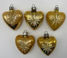 Mercury Glass Sacred Heart with Metal Rose Finial (Milagro Corazón) — listing 6