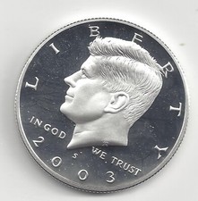 2003-S Kennedy Half Dollar 90% Silver Proof Deep Cameo — listing 4