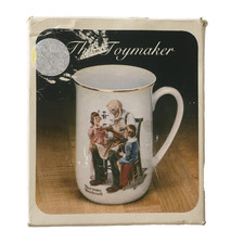 Norman Rockwell Museum 'The Toymaker' Porcelain Mug 1982 — listing 6