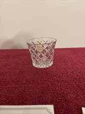 Lenox Crystal Hexagonal Votive Candle Holder with Certificate