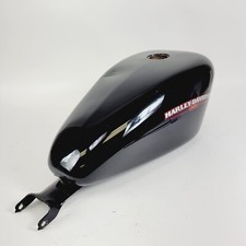 Custom Harley-Davidson Sportster Peanut Fuel Tank, Metallic Blue Candy Paint — listing 6