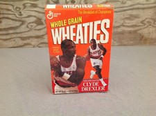 Wheaties Clyde Drexler Portland Trail Blazers Commemorative Cereal Box, circa 1992-1993 — listing 3