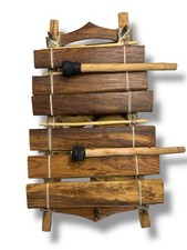 Large West African Balafon (Wooden Gourd-Resonated Xylophone), 43" x 12" x 19" — listing 5