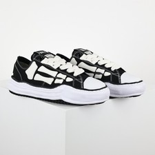 AMIRI Gold and Black Metallic Panel Chunky Sneakers — listing 6