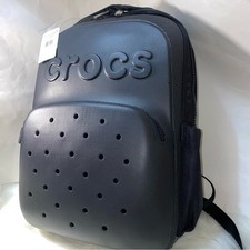 Crocs Classic Croc Backpack in Slate Grey with Jibbitz Charm Holes — listing 3