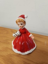 Vintage Porcelain Figurine of Girl with Goose, Marked Japan — listing 2