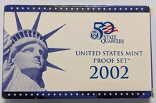 2002 United States Mint Proof Set 10 Coins with Box & COA — listing 3