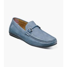 Stacy Adams Redzone Collection Men's Cognac Leather Bit Loafers Size is on the insole — listing 2