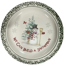 "We Can Build a Snowman" Stoneware Dinner Plate & Mug Set — listing 6