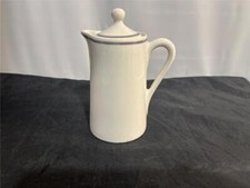 Mayer China Restaurant Ware Small Teapot with Blue Floral Transferware Pattern — listing 2