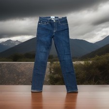 FRAME Le Skinny de Jeanne Distressed Skinny Jeans, Size 30 — listing 3