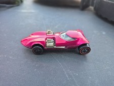 Hot Wheels Redline Nitty Gritty Kitty in Blue with #4 Race Number Made in USA / Hong Kong with a year — listing 6