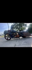 Harley-Davidson Motorcycle Silhouette Wood Cutout Wall Art with Live to Ride Emblem — listing 2