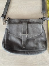Roots Canada crossbody Canada Pebbled Leather Crossbody Bag Sage Green — listing 3