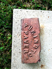 Antique Purington Block Paver Brick — listing 2
