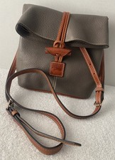 Vintage Tan Leather Toggle-Front Duffle-Style Car Coat with Quilted Lining Yes - designer/known brand label — listing 3