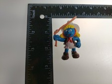 Cowgirl Smurfette PVC Figurine with Lasso — listing 2
