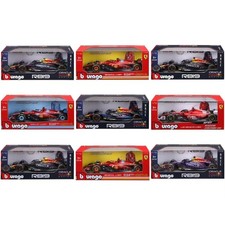 Vintage Die-Cast Formula 1 / Open-Wheel Race Car with Black & Yellow Pinstripe Livery Hot Wheels — listing 3