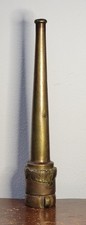 Antique Brass Fire Hose Nozzle — listing 3