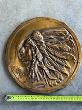 Vintage 1955 Iroquois Beer and Ale Round Cardboard Advertising Sign/Coaster, Iroquois Beverage Corporation Buffalo NY, 11" Diameter — listing 4