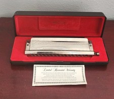 Hohner "The 64 Chromonica" Chromatic Harmonica with Case — listing 6
