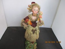 Porcelain Musical Automaton Doll - Victorian Girl Playing Piano