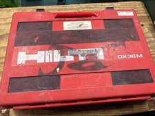 Hilti DX 36M Powder-Actuated Fastener Tool with Case and Masterset Fasteners — listing 6