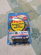 Vintage Diecast Hot Rod Delivery Van 'Your Basic Express Trucking Company No.3' (with two additional diecast cars: Happy Home Bread delivery van and orange rebel-flag hot rod) — listing 5