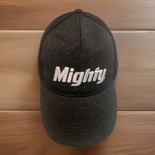Mighty Auto Parts Black Mesh-Back Trucker Snapback Hat — listing 2