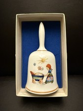 Vintage Porcelain Mother's Day Bell with Floral Design — listing 2