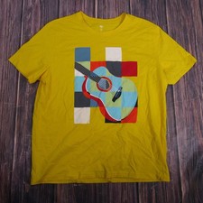dip Rust Long-Sleeve Graphic T-Shirt with Saturn Planets Blueprint Print, Size L — listing 2