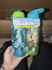 Zak! Designs Bluey Stainless Steel Kids Water Bottle with Flip-Up Straw Lid — listing 5