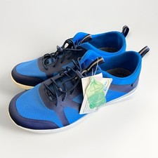 Lands' End Men's Water Shoes with Bungee Lace System, Blue/Gray Mesh, US 9.5 D — listing 5