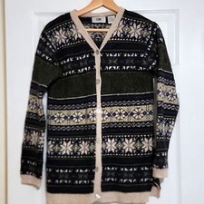 BP. Red Scarlet Fair Isle Nordic Crewneck Sweater, Size 3X — listing 3