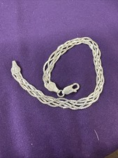 Dyadema Sterling Silver Multi-Strand Bead Chain Bracelet, Adjustable 6.5"-7.25" — listing 5