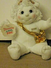 Dreamsicles Angel Hugs White Plush Angel Doll with Pink Heart — listing 5