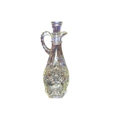 Vintage Anchor Hocking Early American Prescut Star of David Cruet (Missing Stopper) — listing 2